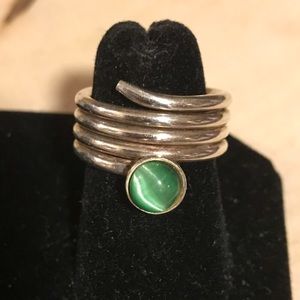 Southwestern sterling marked ring